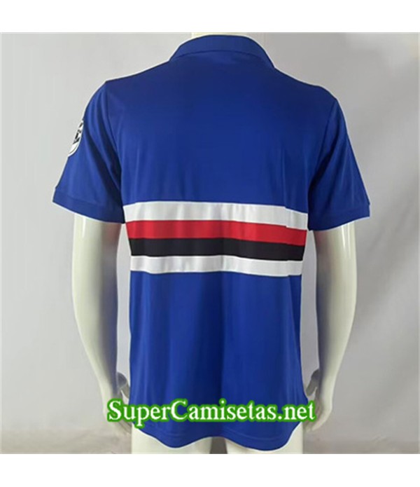 Tailandia Primera Equipacion Camiseta Retro Sampdoria 1984 88