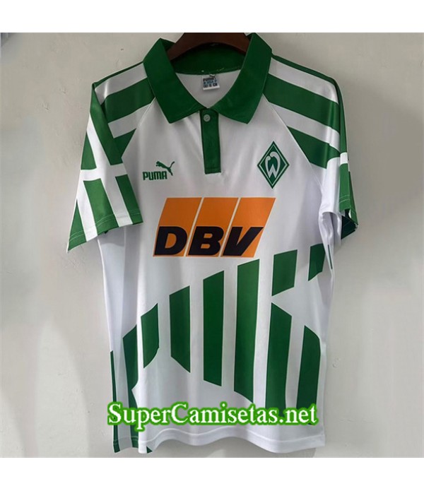 Tailandia Primera Equipacion Camiseta Retro Werder Bremen 1994