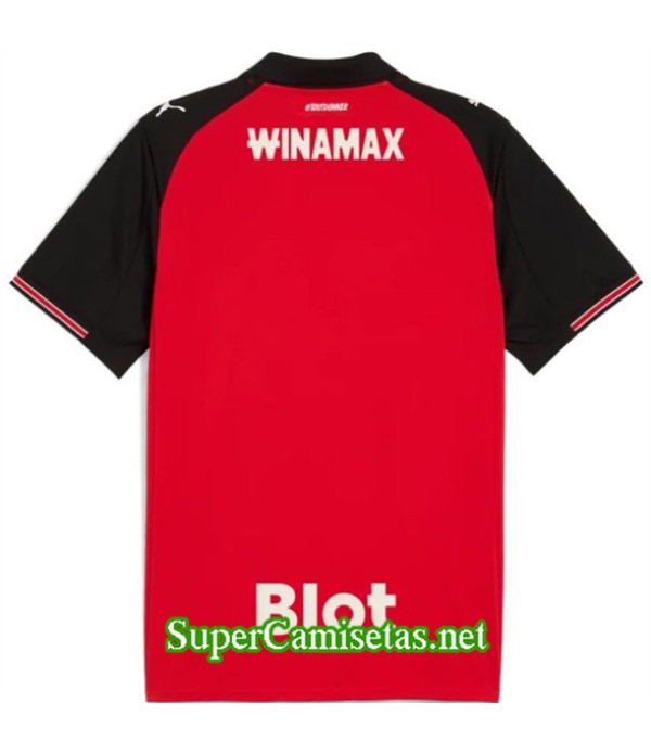 Tailandia Primera Equipacion Camiseta Stade Rennais 2025 2026