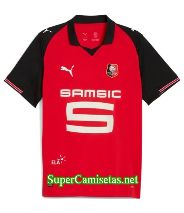 Tailandia Primera Equipacion Camiseta Stade Rennais 2025 2026