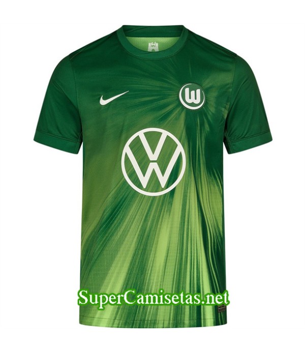 Tailandia Primera Equipacion Camiseta Wolfsburg Verde 2025 2026