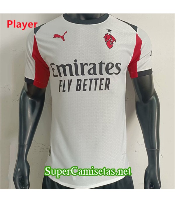 Tailandia Segunda Equipacion Camiseta Ac Milan Player 2025 2026