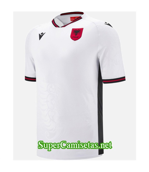 Tailandia Segunda Equipacion Camiseta Albania Blanco 2025 2026