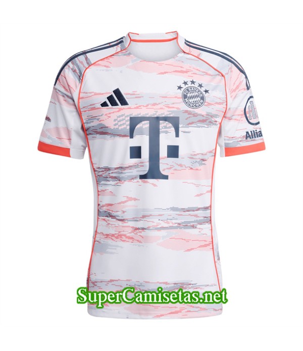 Tailandia Segunda Equipacion Camiseta Bayern Munich 2025 2026