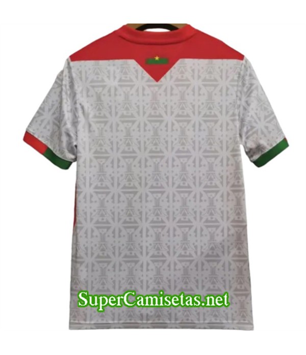 Tailandia Segunda Equipacion Camiseta Burkina Faso Blanco 2024