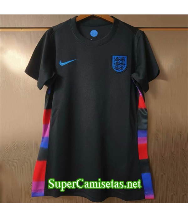 Tailandia Segunda Equipacion Camiseta Inglaterra Femme Negro 2025 2026