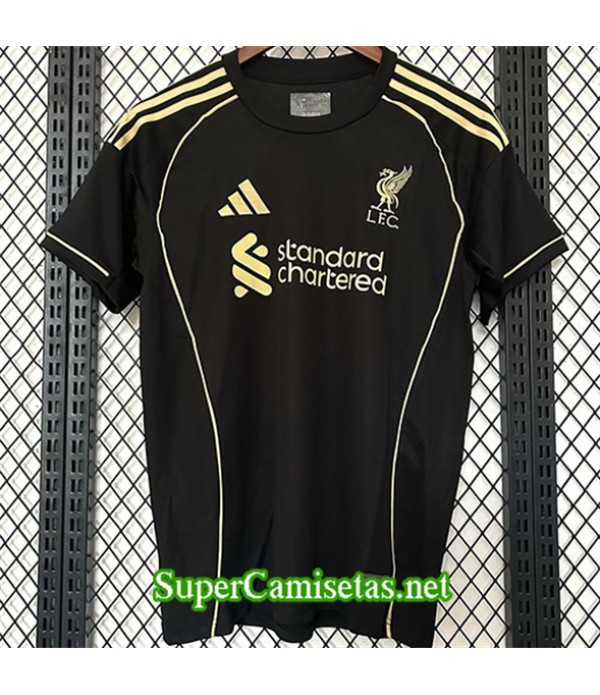 Tailandia Segunda Equipacion Camiseta Liverpool 2025 2026