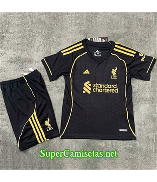 Tailandia Segunda Equipacion Camiseta Liverpool Enfant 2025 2026