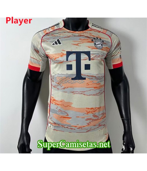 Tailandia Segunda Equipacion Camiseta Player Bayern Munich 2025 2026