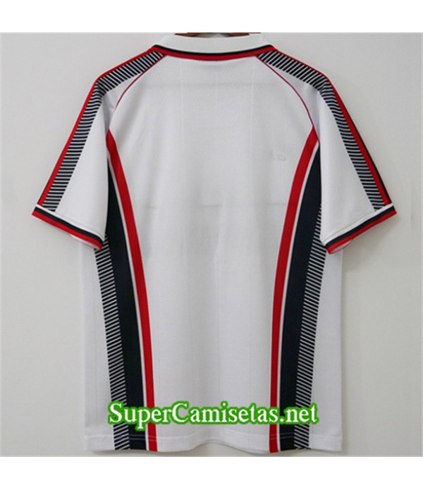 Tailandia Segunda Equipacion Camiseta Retro Ac Milan 1997 98