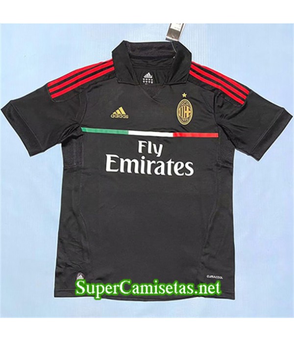 Tailandia Segunda Equipacion Camiseta Retro Ac Milan 2011 12