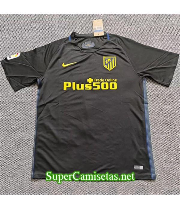 Tailandia Segunda Equipacion Camiseta Retro Atletico De Madrid 2016 17