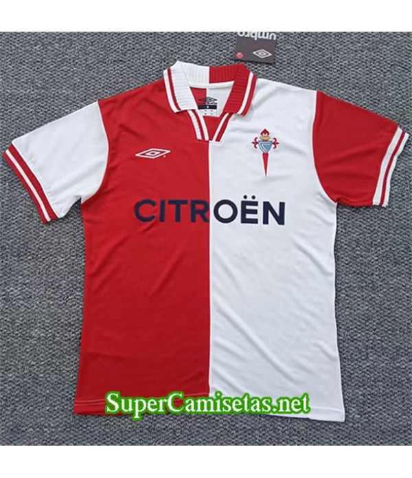 Tailandia Segunda Equipacion Camiseta Retro Celta De Vigo 2001 02