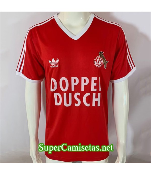 Tailandia Segunda Equipacion Camiseta Retro Colonia 1980 81