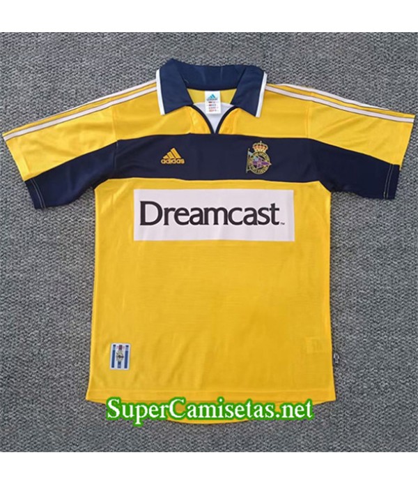 Tailandia Segunda Equipacion Camiseta Retro Deportivo 2000 01