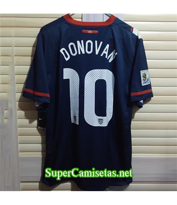 Tailandia Segunda Equipacion Camiseta Retro Estados Unidos 2010