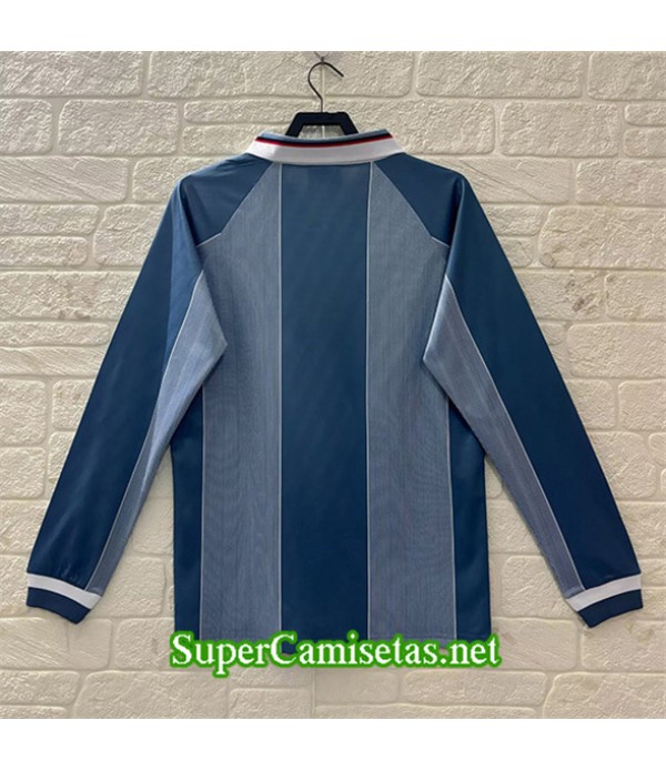 Tailandia Segunda Equipacion Camiseta Retro Inglaterra Manga Larga 1996