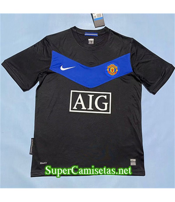 Tailandia Segunda Equipacion Camiseta Retro Manchester United 2009 10