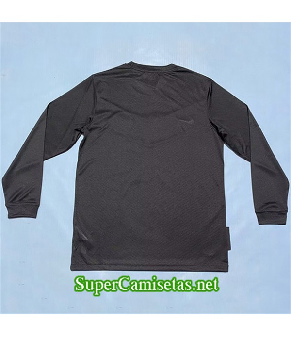 Tailandia Segunda Equipacion Camiseta Retro Manchester United Manga Larga 2009 10