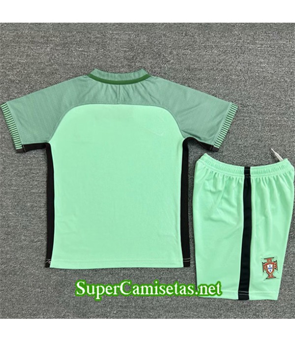 Tailandia Segunda Equipacion Camiseta Retro Portugal Niño 2016