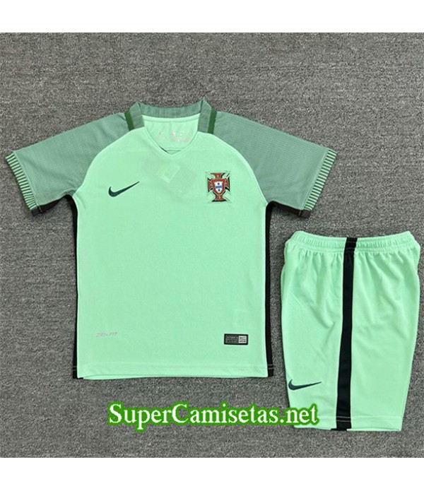 Tailandia Segunda Equipacion Camiseta Retro Portugal Niño 2016