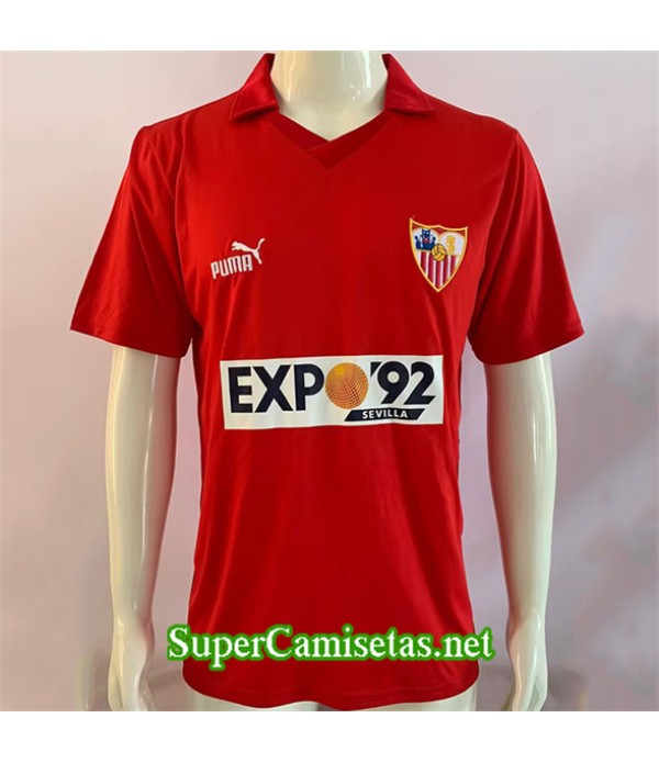 Tailandia Segunda Equipacion Camiseta Retro Sevilla 1987 1990