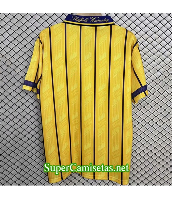 Tailandia Segunda Equipacion Camiseta Retro Sheffield Wednesday F.c 1995