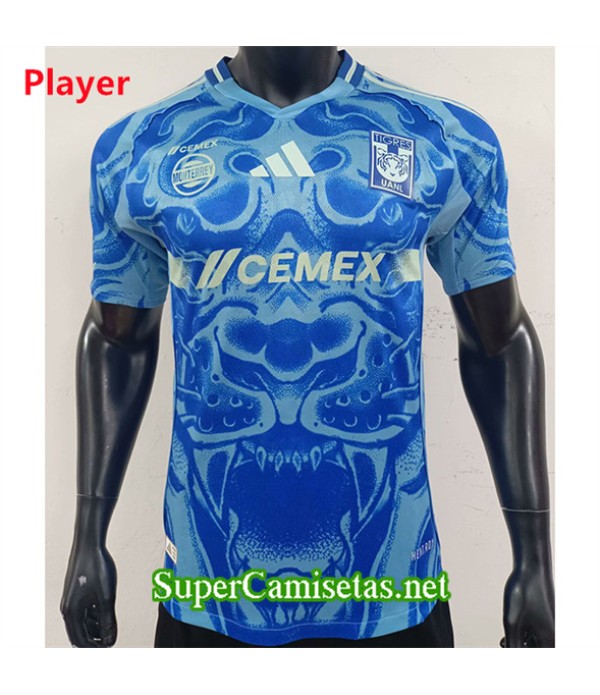 Tailandia Segunda Equipacion Camiseta Tigres Uanl Player 2025 2026