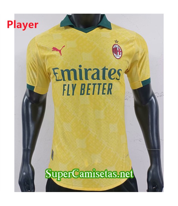 Tailandia Tercera Equipacion Camiseta Ac Milan Player 2025 2026