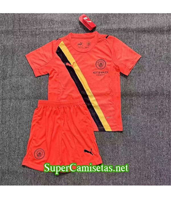 Tailandia Tercera Equipacion Camiseta Manchester City Niño 2025 2026
