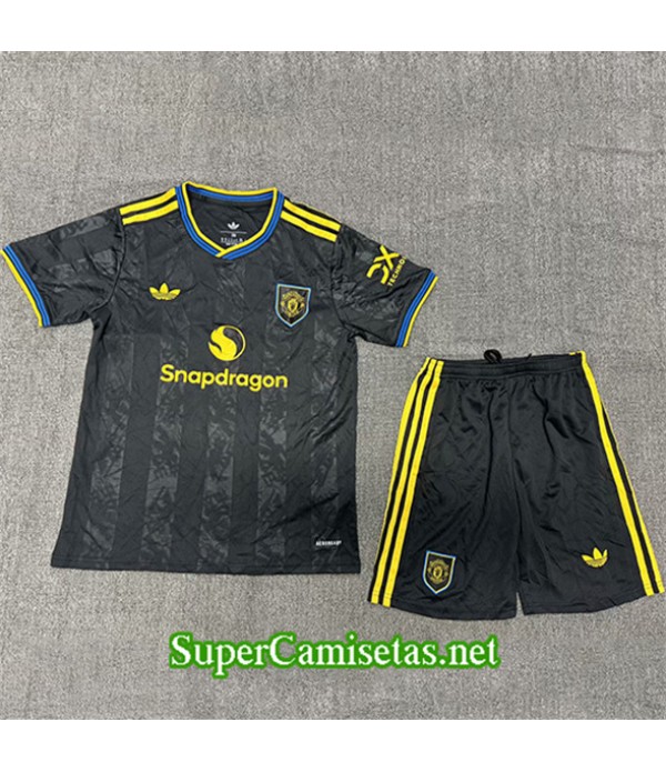 Tailandia Tercera Equipacion Camiseta Manchester United Enfant 2025 2026