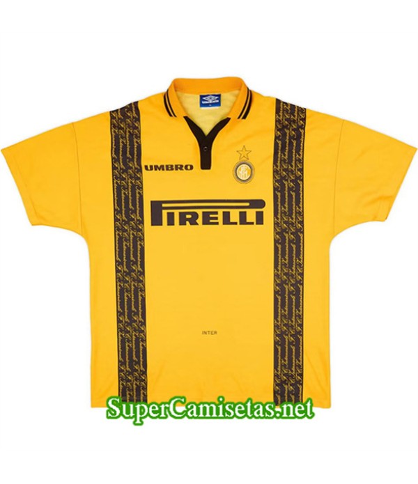 Tailandia Tercera Equipacion Camiseta Retro Inter Milan 1996 97