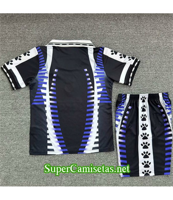 Tailandia Tercera Equipacion Camiseta Retro Real Madrid Enfant 1997 98