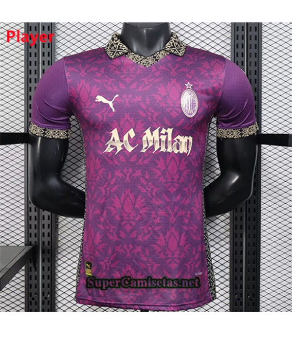 Tailandia Equipacion Camiseta Ac Milan Player Training 2025 2026