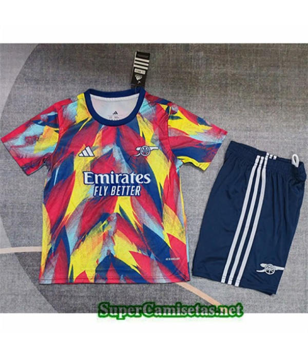 Tailandia Equipacion Camiseta Arsenal Niño Training 2025 2026