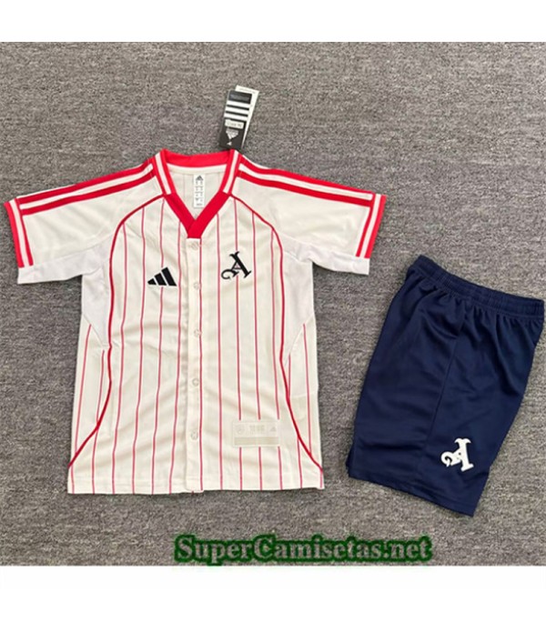 Tailandia Equipacion Camiseta Arsenal Niño Béisbol 2025 2026