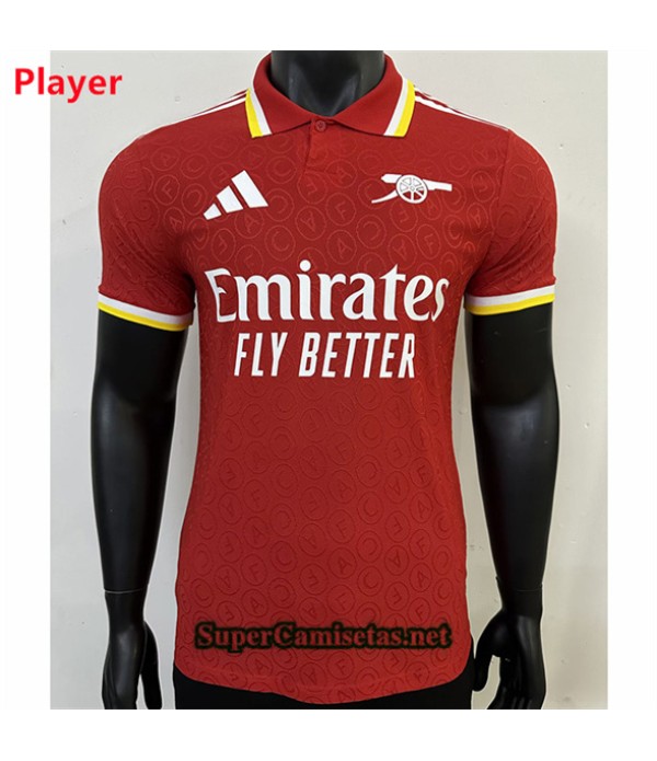 Tailandia Equipacion Camiseta Arsenal Player Rojo ...