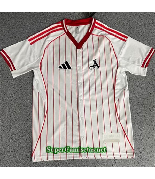 Tailandia Equipacion Camiseta Arsenal Baseball 202...
