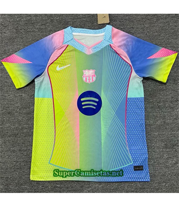 Tailandia Equipacion Camiseta Barcelona Fluorescen...