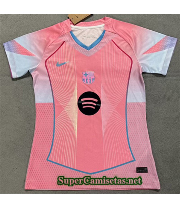 Tailandia Equipacion Camiseta Barcelona Mujer Rosa 2025 2026