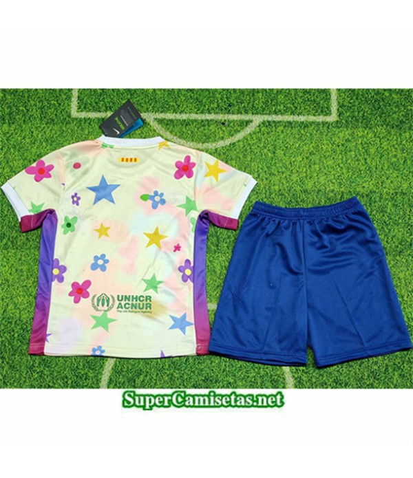 Tailandia Equipacion Camiseta Barcelona Niño Checkered Plate 2025 2026