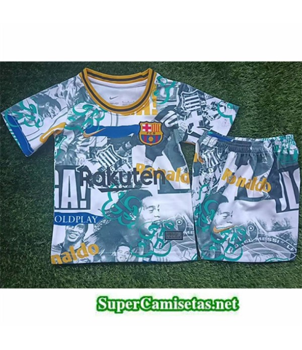 Tailandia Equipacion Camiseta Barcelona Niño Estrellas 2025 2026