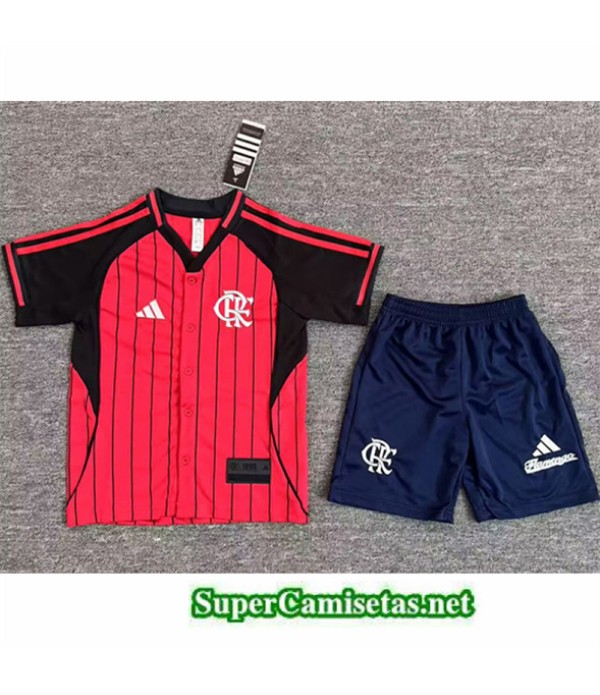 Tailandia Equipacion Camiseta Flamengo Niño Béisbol 2025 2026