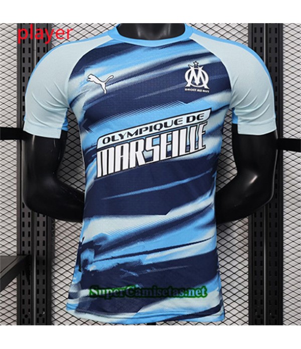 Tailandia Equipacion Camiseta Marsella Player Sky Azul 2025 2026