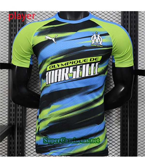 Tailandia Equipacion Camiseta Marsella Player Verde 2025 2026