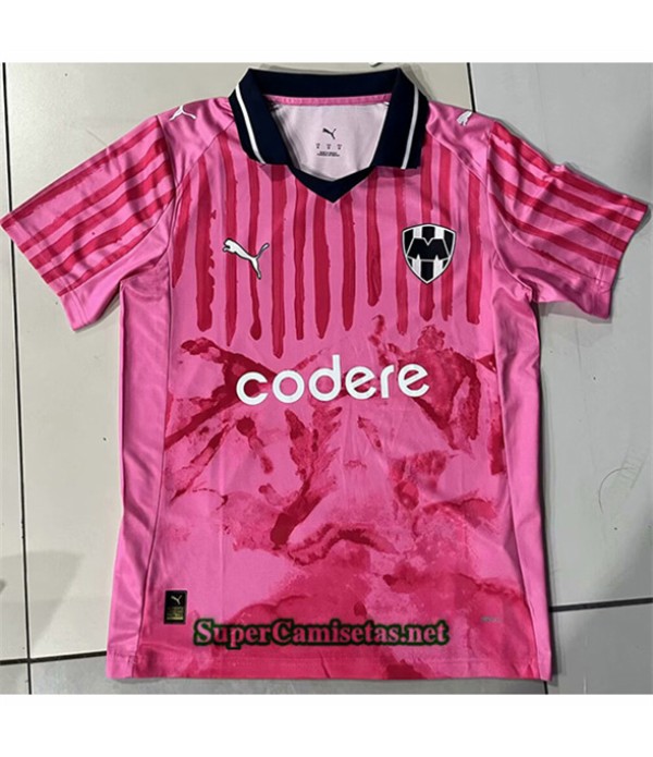 Tailandia Equipacion Camiseta Monterey Rosa 2025 2...