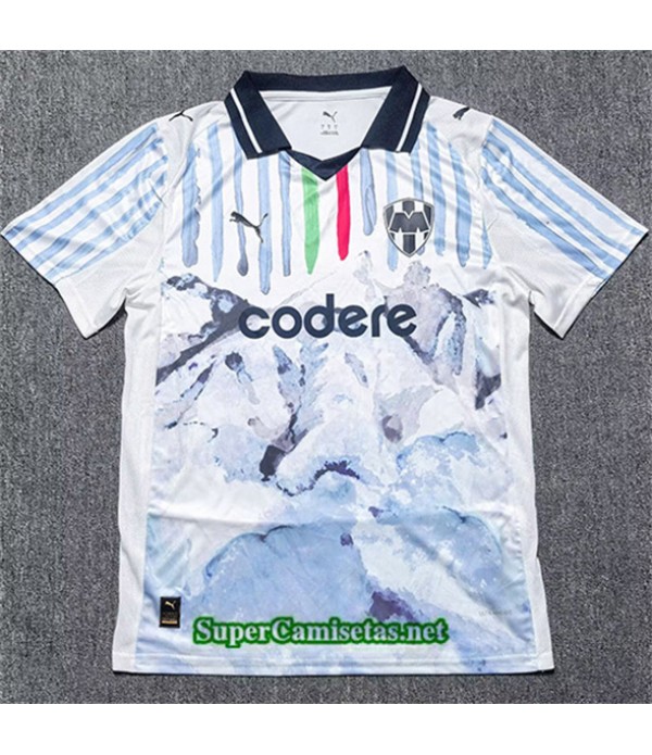 Tailandia Equipacion Camiseta Monterey Training Az...