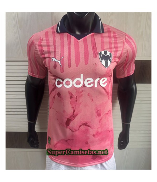 Tailandia Equipacion Camiseta Monterrey Player Rosa 2025 2026