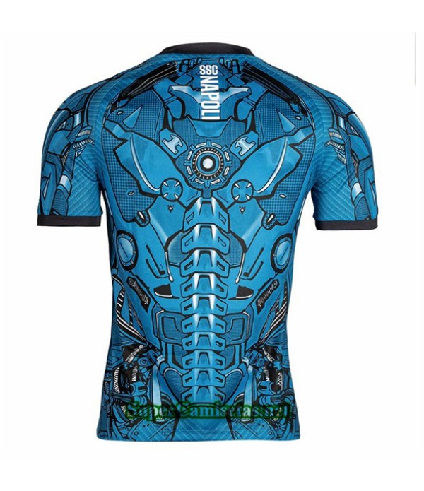 Tailandia Equipacion Camiseta Naples Azul 2025 2026