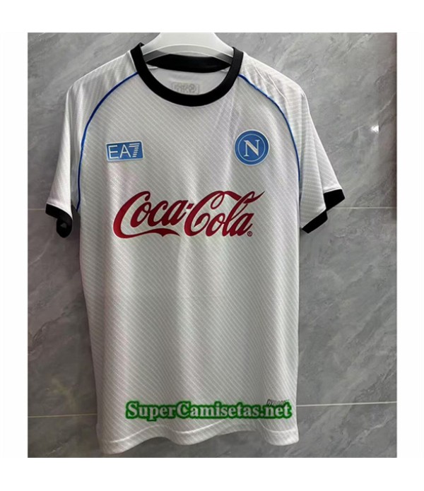 Tailandia Equipacion Camiseta Naples Training Blanco 2025 2026